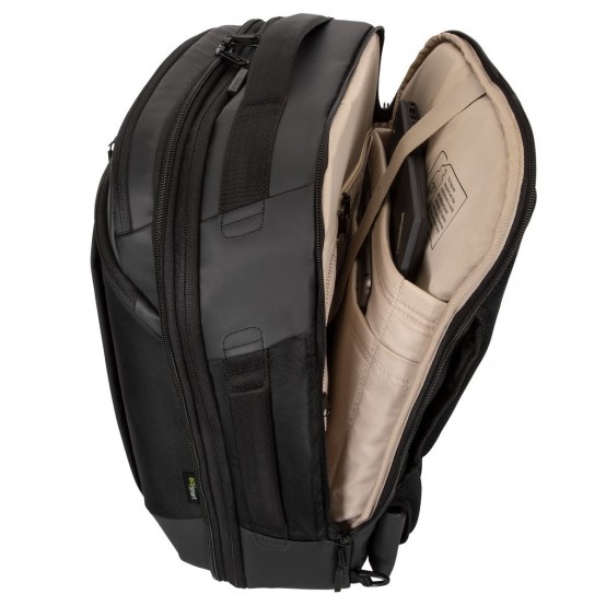 Geanta Targus 15.6” EcoSmart Mobile Tech Traveler XL Backpack - Black TBB612GL