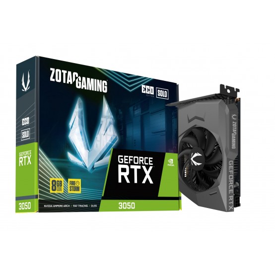 Placa video Zotac GeForce RTX 3050 ECO Solo ZT-A30500R-10L