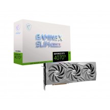 Placa video MSI GeForce RTX 4070 Ti Gaming X Slim White 12G V513-288R