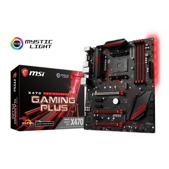 Placa de baza MSI X470 GAMING PLUS