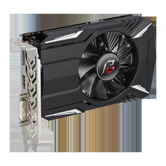 Placa video ASRock Phantom Gaming Radeon RX550 2G RX550 2G Phantom