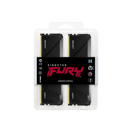 Memorie Kingston FURY Beast RGB KF426C16BB2AK4/32