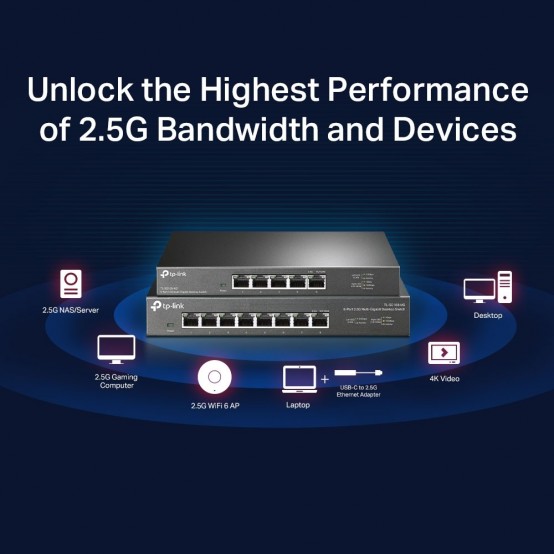 Switch TP-Link  TL-SG105-M2