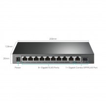 Switch TP-Link  TL-SG1210MPE