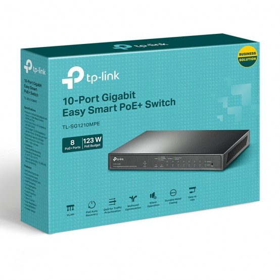 Switch TP-Link  TL-SG1210MPE