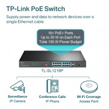 Switch TP-Link  TL-SL1218P
