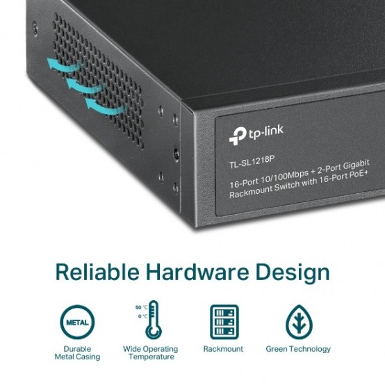 Switch TP-Link  TL-SL1218P