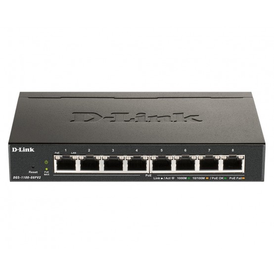 Switch D-Link  DGS-1100-08PV2