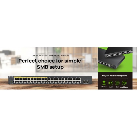 Switch ZyXEL  GS1900-48-EU0102F