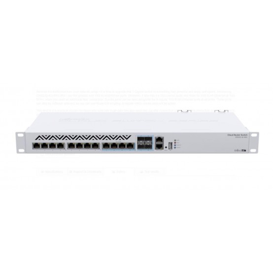 Switch MikroTik  CRS312-4C+8XG-RM