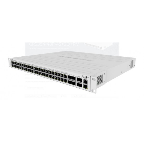 Switch MikroTik  CRS354-48P-4S+2QRM