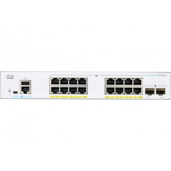 Switch Cisco  CBS250-16P-2G
