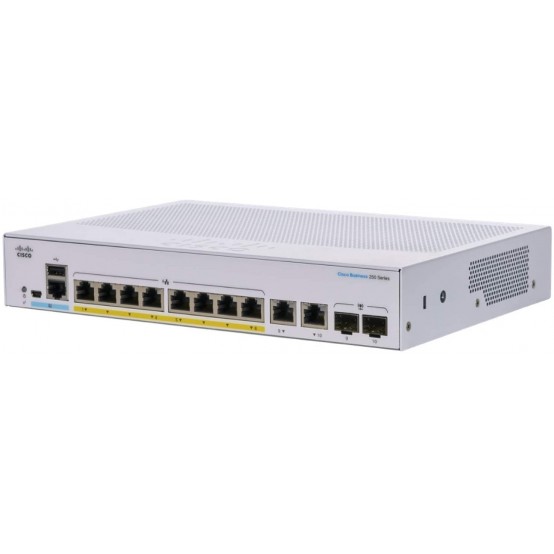Switch Cisco  CBS250-8PP-E-2G
