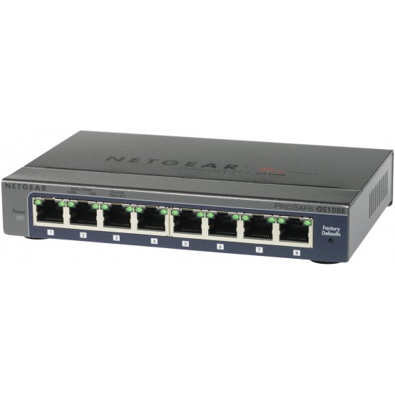 Switch NetGear  GS108E-300PES