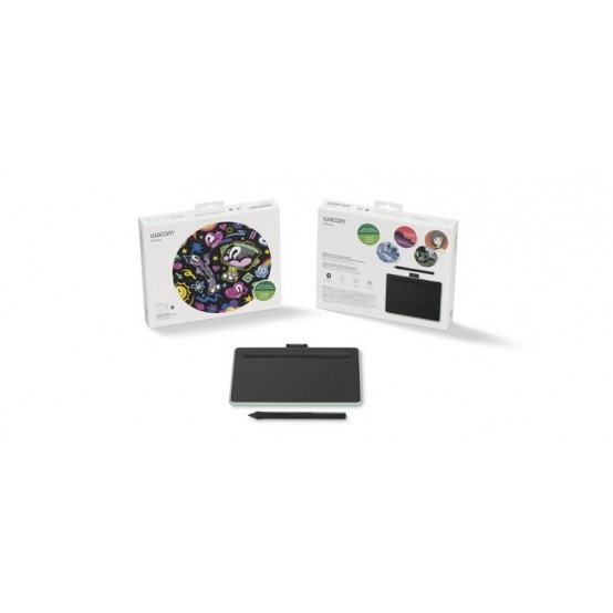 Tableta grafica Wacom Intuos small Bluetooth Pistachio CTL-4100WLE-S