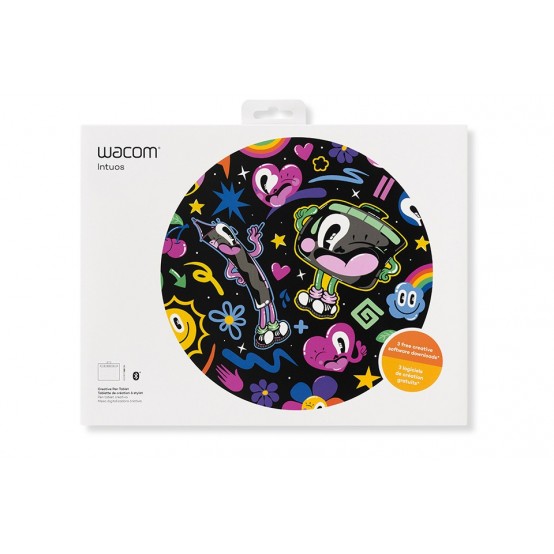 Tableta grafica Wacom Intuos medium Bluetooth Black CTL-6100WLK-S
