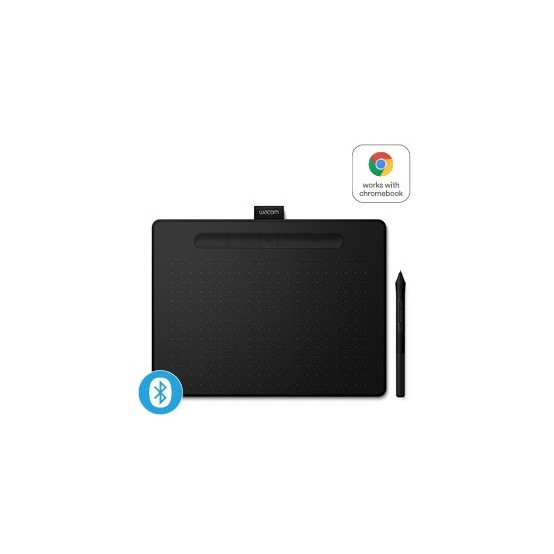 Tableta grafica Wacom Intuos medium Bluetooth Black CTL-6100WLK-S