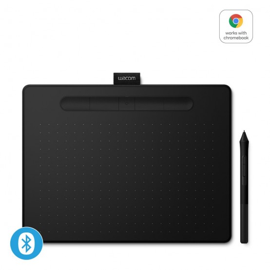 Tableta grafica Wacom Intuos medium Bluetooth Black CTL-6100WLK-S