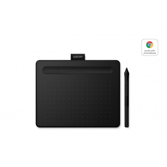 Tableta grafica Wacom Intuos small Bluetooth Black CTL-4100WLK-S