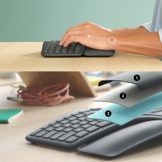 Tastatura Logitech ERGO K860 Wireless Split Keyboard 920-010108