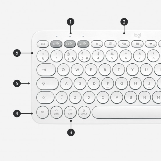 Tastatura Logitech K380 Bluetooth Keyboard 920-010407