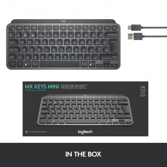 Tastatura Logitech MX Keys Mini Wireless Keyboard 920-010498