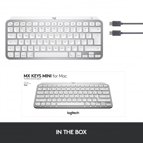 Tastatura Logitech MX Keys Mini for Mac - Bluetooth Keyboard 920-010526