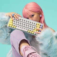 Tastatura Logitech POP Keys Wireless Mechanical Emoji Keyboard 920-010736