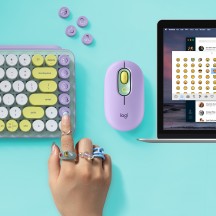 Tastatura Logitech POP Keys Wireless Mechanical Emoji Keyboard 920-010736