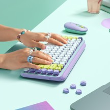 Tastatura Logitech POP Keys Wireless Mechanical Emoji Keyboard 920-010736