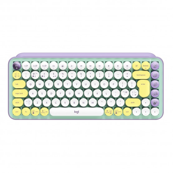 Tastatura Logitech POP Keys Wireless Mechanical Emoji Keyboard 920-010736