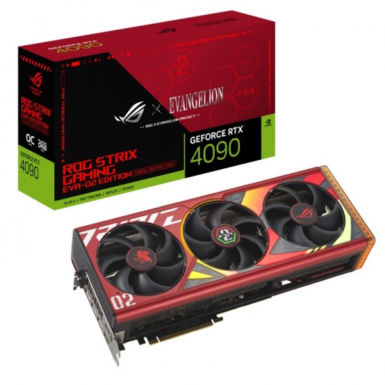 Placa video ASUS ROG-STRIX-RTX4090-O24G-EVA-02-EDITION 90YV0ID5-M0NM00