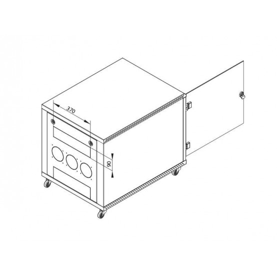 Cabinet Triton  RCA-12-A61-CAX-A1
