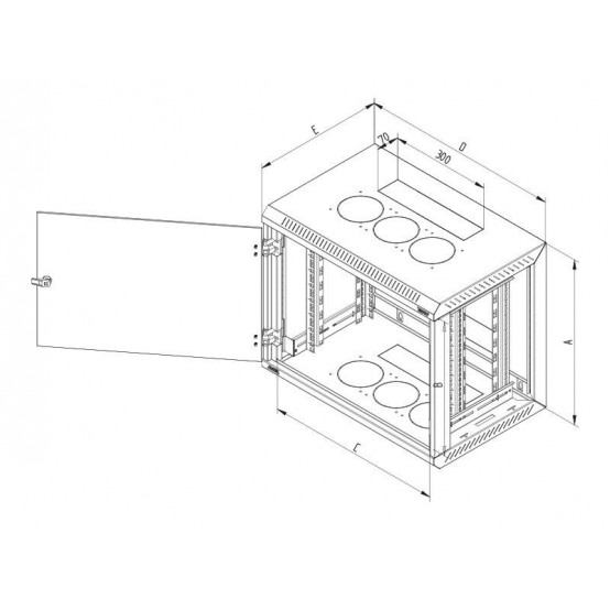 Cabinet Triton  RUA-09-AS5-BAX-A1