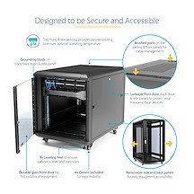 Cabinet StarTech.com  RK1236BKF