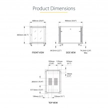 Cabinet StarTech.com  RK1236BKF