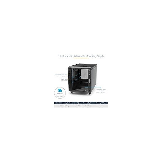 Cabinet StarTech.com  RK1536BKF