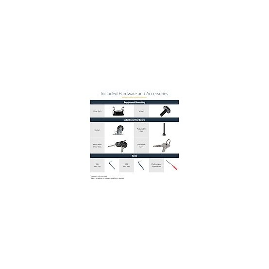 Cabinet StarTech.com  RK1536BKF