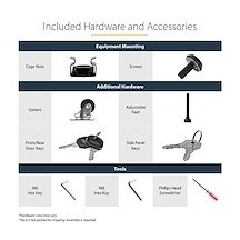 Cabinet StarTech.com  RK1536BKF
