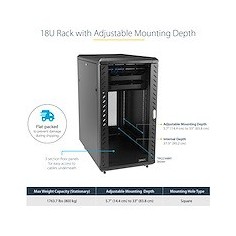 Cabinet StarTech.com  RK1836BKF 2