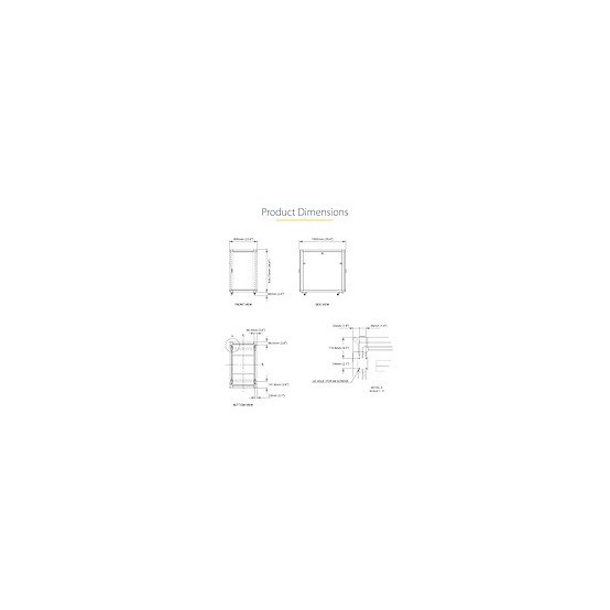 Cabinet StarTech.com  RK1836BKF