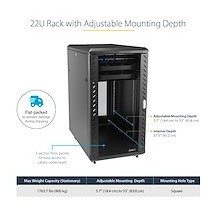 Cabinet StarTech.com  RK2236BKF