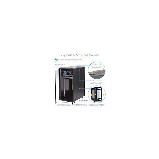 Cabinet StarTech.com  RK2536BKF