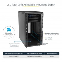 Cabinet StarTech.com  RK2536BKF