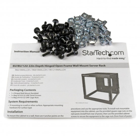 Cabinet StarTech.com  RK819WALLOH