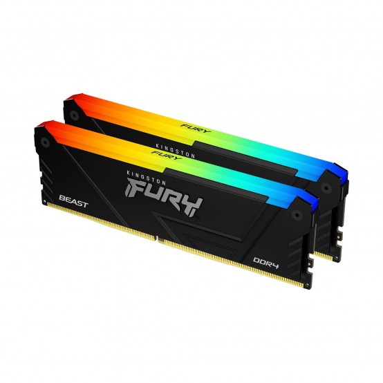 Memorie Kingston FURY Beast RGB KF432C16BB2AK2/64