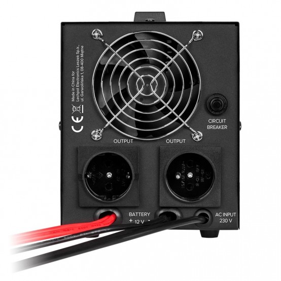 UPS Rebel centrale termice, sinus pur 1000VA 700W 12V RB-4003