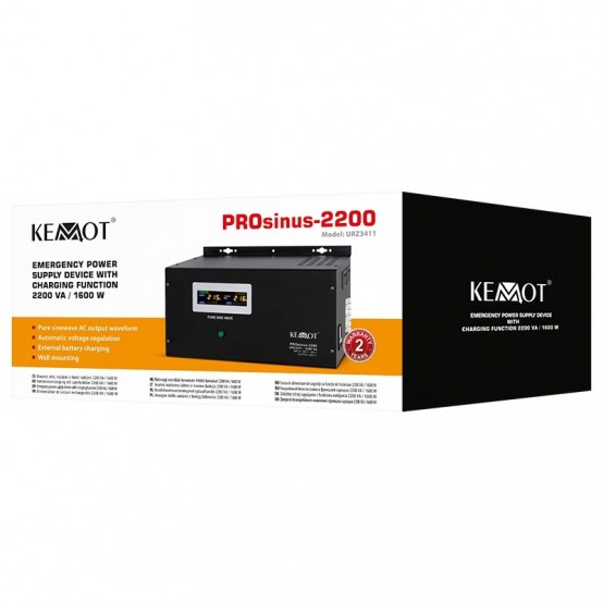 UPS Kemot centrale termice, sinus pur 2200VA/1600W 12V URZ3411