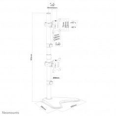 Suport Neomounts  FPMA-D550DDVBLACK 2