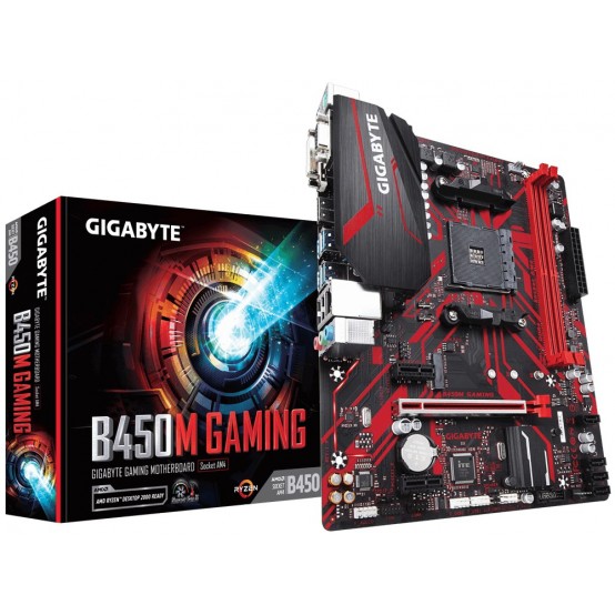 Placa de baza GigaByte B450M GAMING